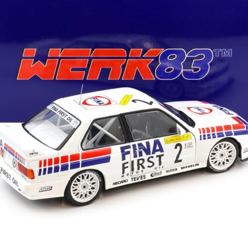 1:18 WERK83 BMW M3 E30 DTM Winner 24h Nürburgring 1992 FINA #2 Cecotto/ Danner