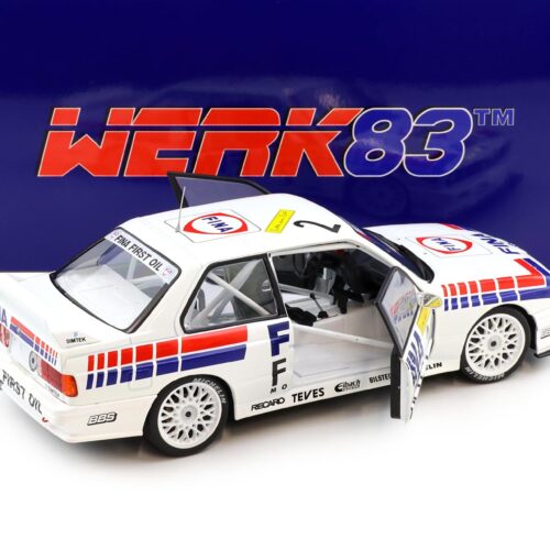 1:18 WERK83 BMW M3 E30 DTM Winner 24h Nürburgring 1992 FINA #2 Cecotto/ Danner