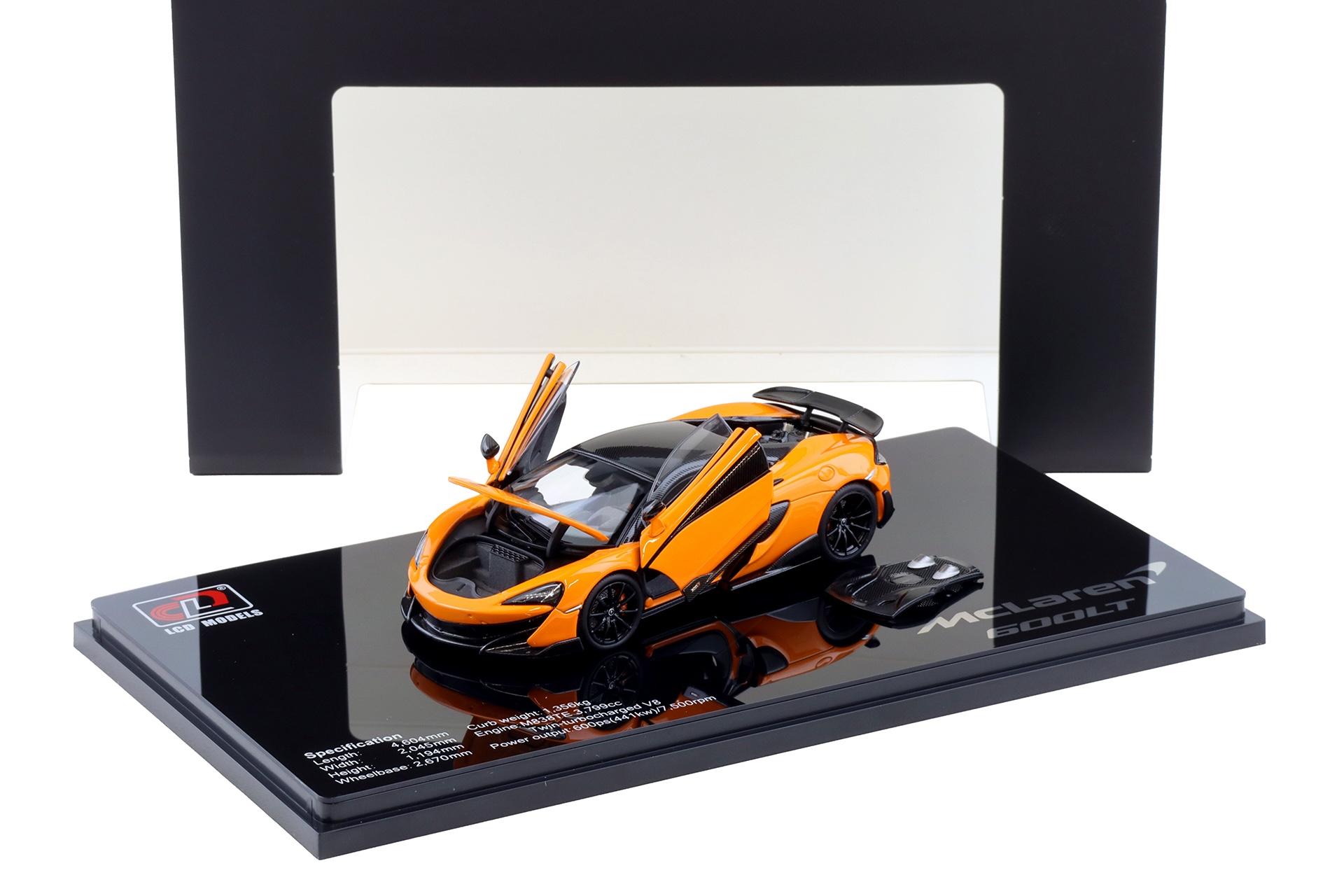 1:43 LCD Models McLaren 600LT Coupe orange LCD43007-OR
