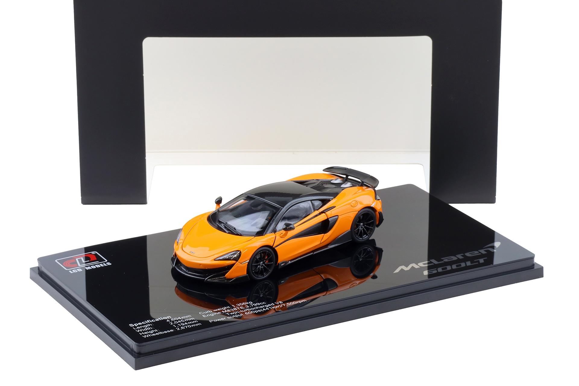 1:43 LCD Models McLaren 600LT Coupe orange LCD43007-OR