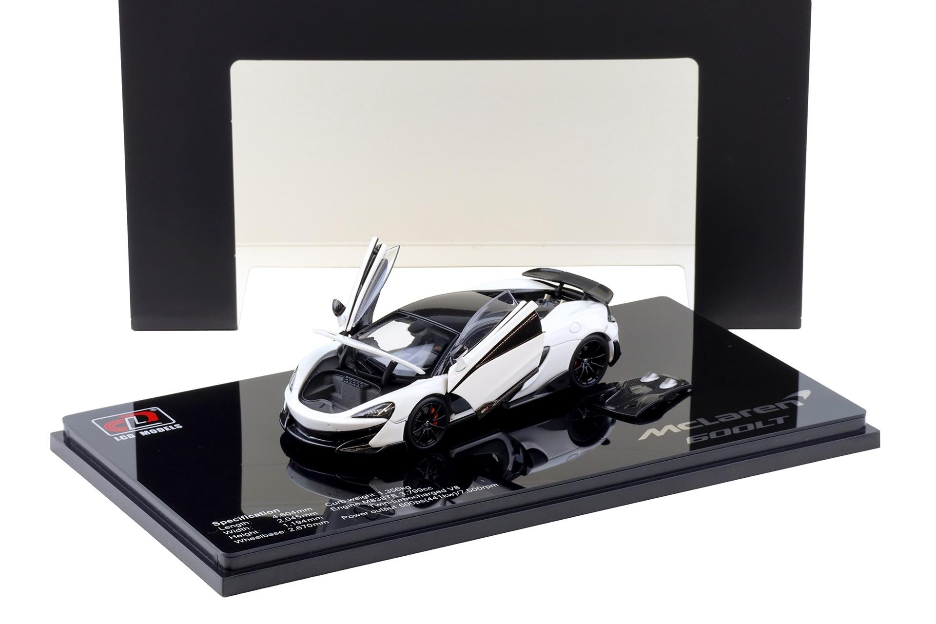 1:43 LCD Models McLaren 600LT Coupe white LCD43007-WH