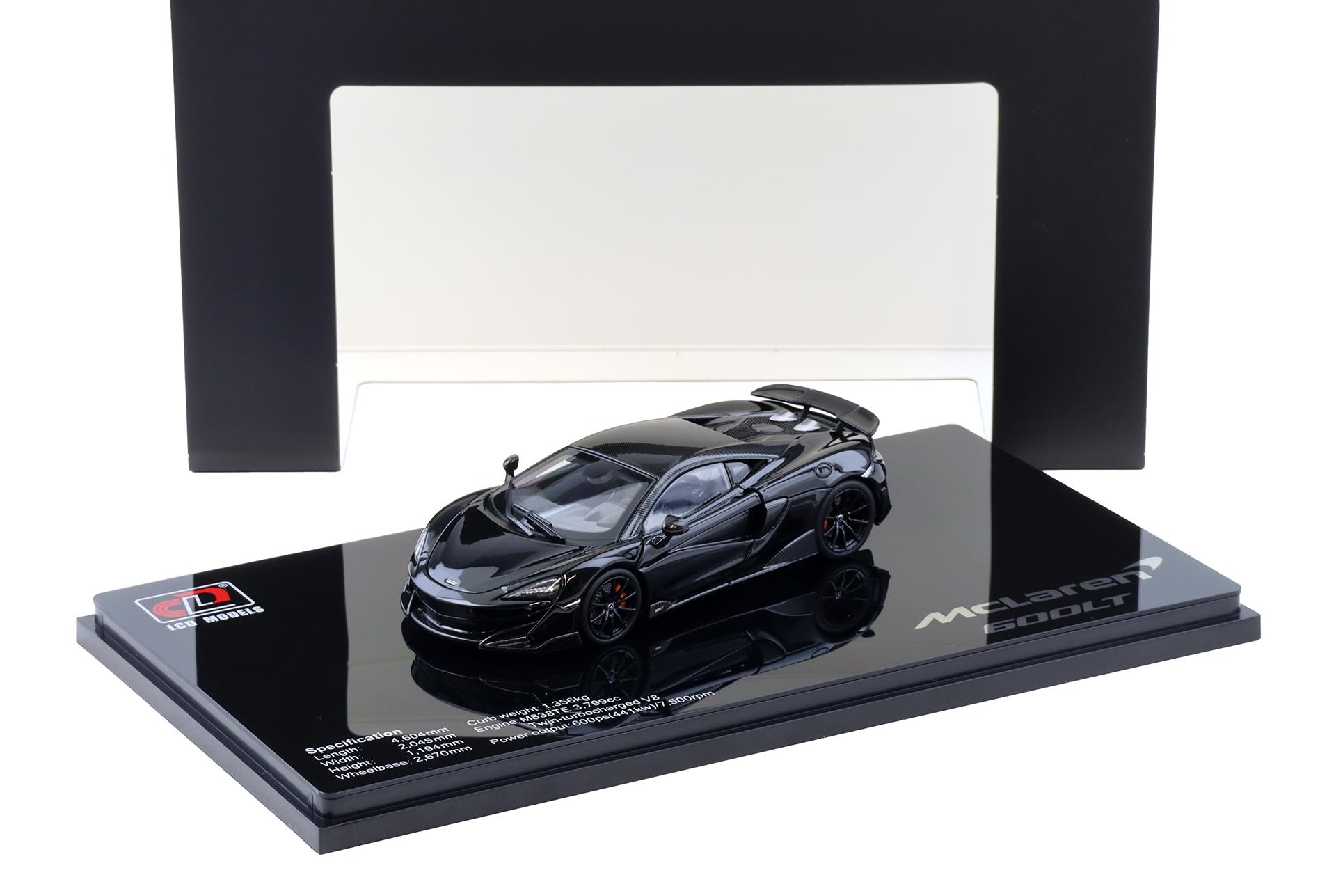 1:43 LCD Models McLaren 600LT Coupe black LCD43007-BL