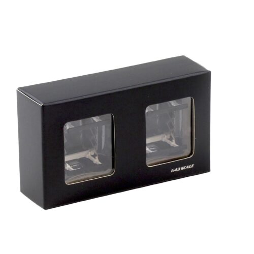 1:43 LCD Models Hood Holder Set 2 pcs. Semi Gloss white LCD-09-SGW