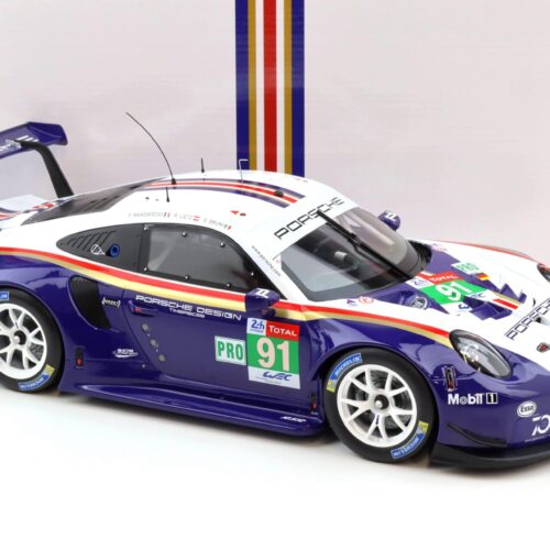 1:12 IXO Porsche 911 991 RSR #91 2nd LMGTE Pro 24h Le Mans 2018