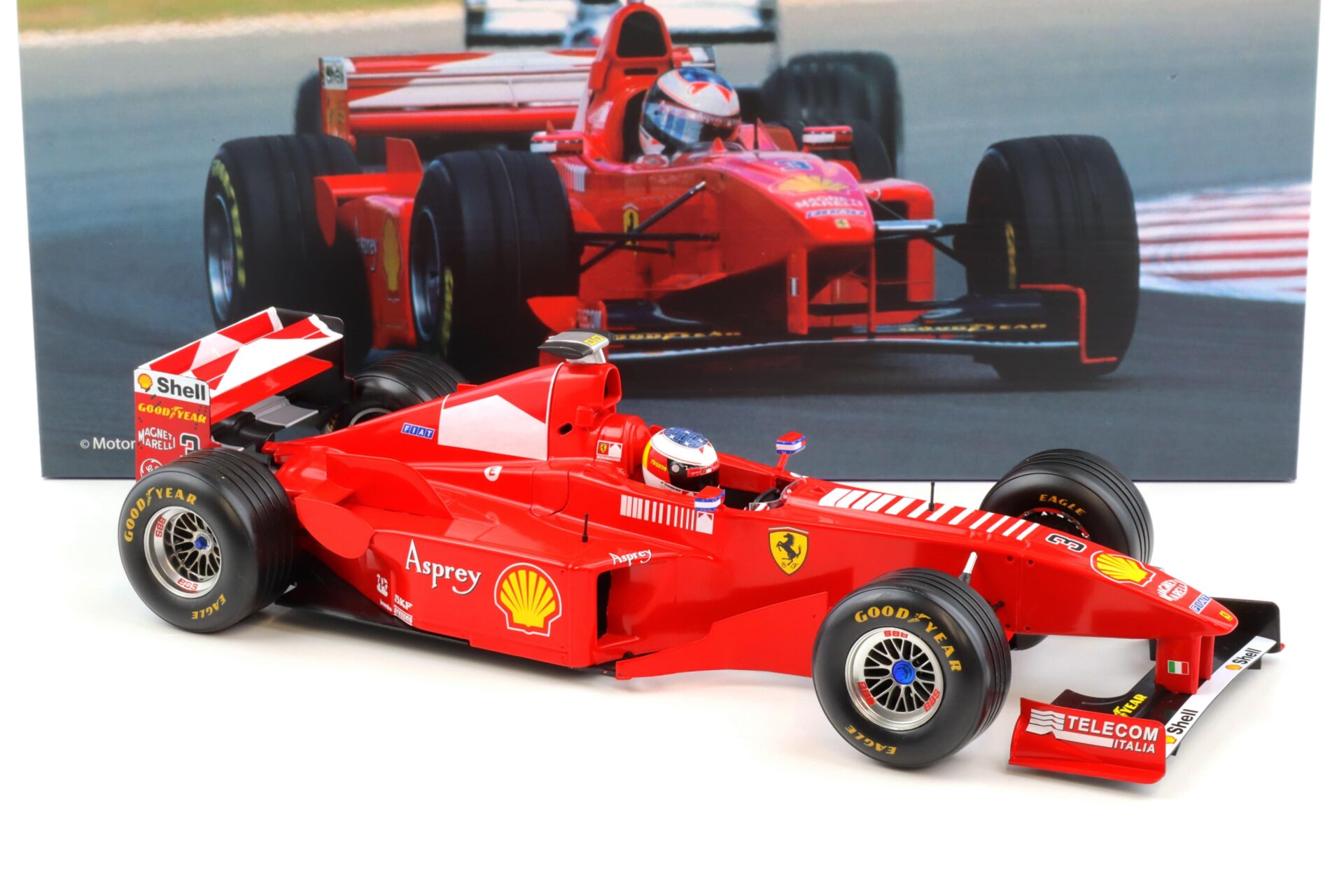 1:12 WERK83 F1 Ferrari F300 Winner F1 French GP Magny Cours #3 M.Schumacher