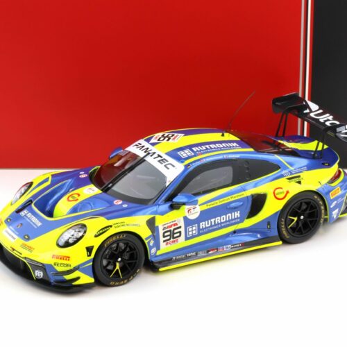 1:18 IXO Porsche 911 992 GT3 R #96 Rutronik Racing 9th 24h SPA 2024