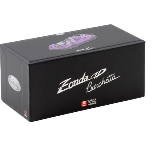 1:64 LCD Models Pagani Zonda HP Barchetta Carbon purple LCD64018-CP