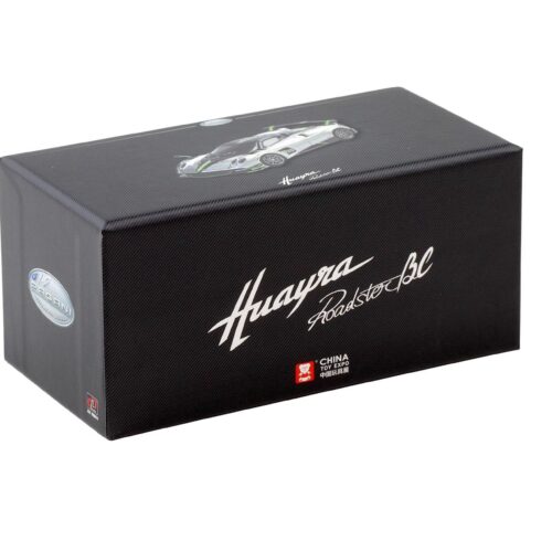 1:64 LCD Models Pagani Huayra Roadster BC #20 silver/ green LCD64011-SG