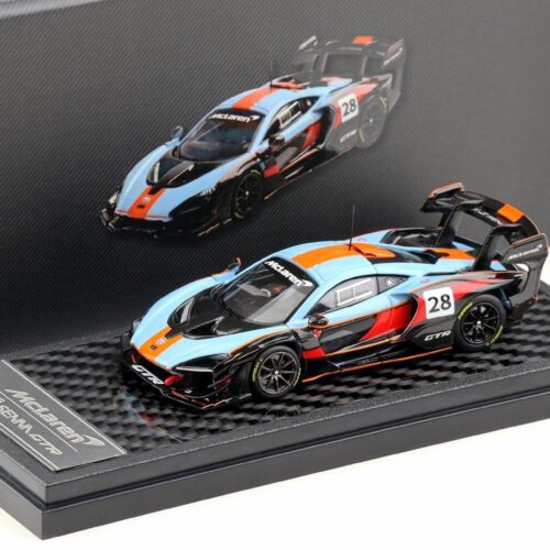 1:64 LCD Models McLaren Senna GTR 2021 Gulf blue/ orange LCD64024-GU