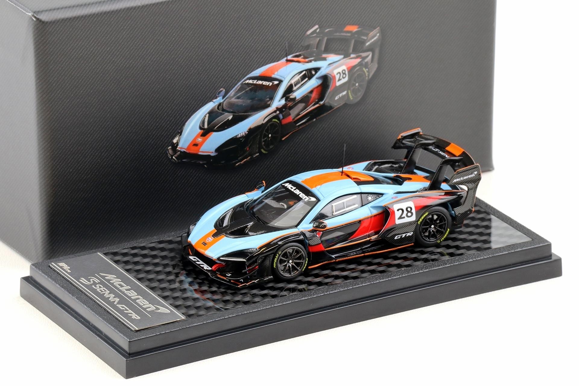 1:64 LCD Models McLaren Senna GTR 2021 Gulf blue/ orange LCD64024-GU