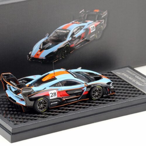 1:64 LCD Models McLaren Senna GTR 2021 Gulf blue/ orange LCD64024-GU