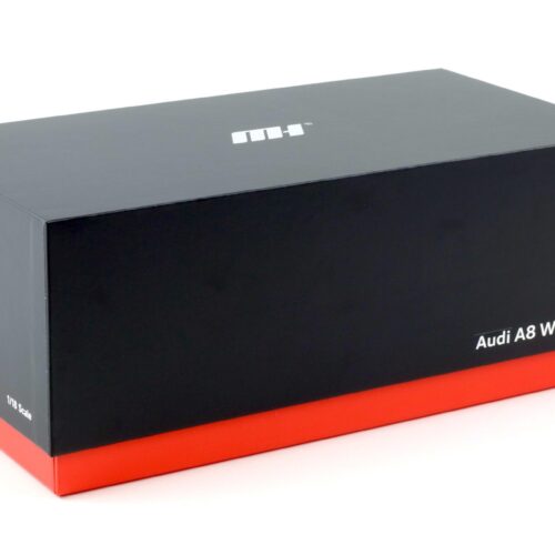 1:18 Motorhelix Resin Audi A8 W12 Limousine 2008 Brilliant black MH030BK