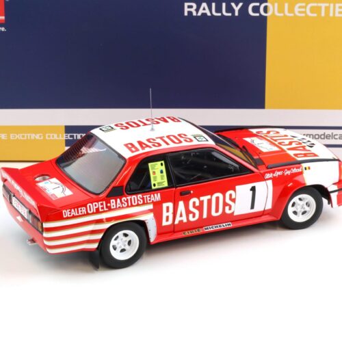 1:18 SunStar Opel Ascona 400 #1 Circuits des Ardennes 1983 Bastos G.Colsoul