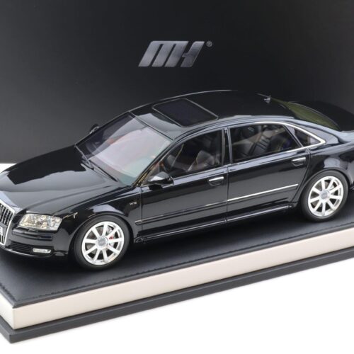1:18 Motorhelix Resin Audi A8 W12 Limousine 2008 Brilliant black MH030BK