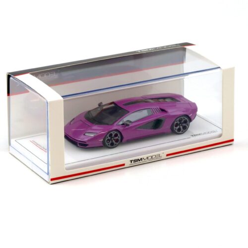1:43 TSM Model Lamborghini Countach LPI800-4 viola 30th 2023 TSM430854