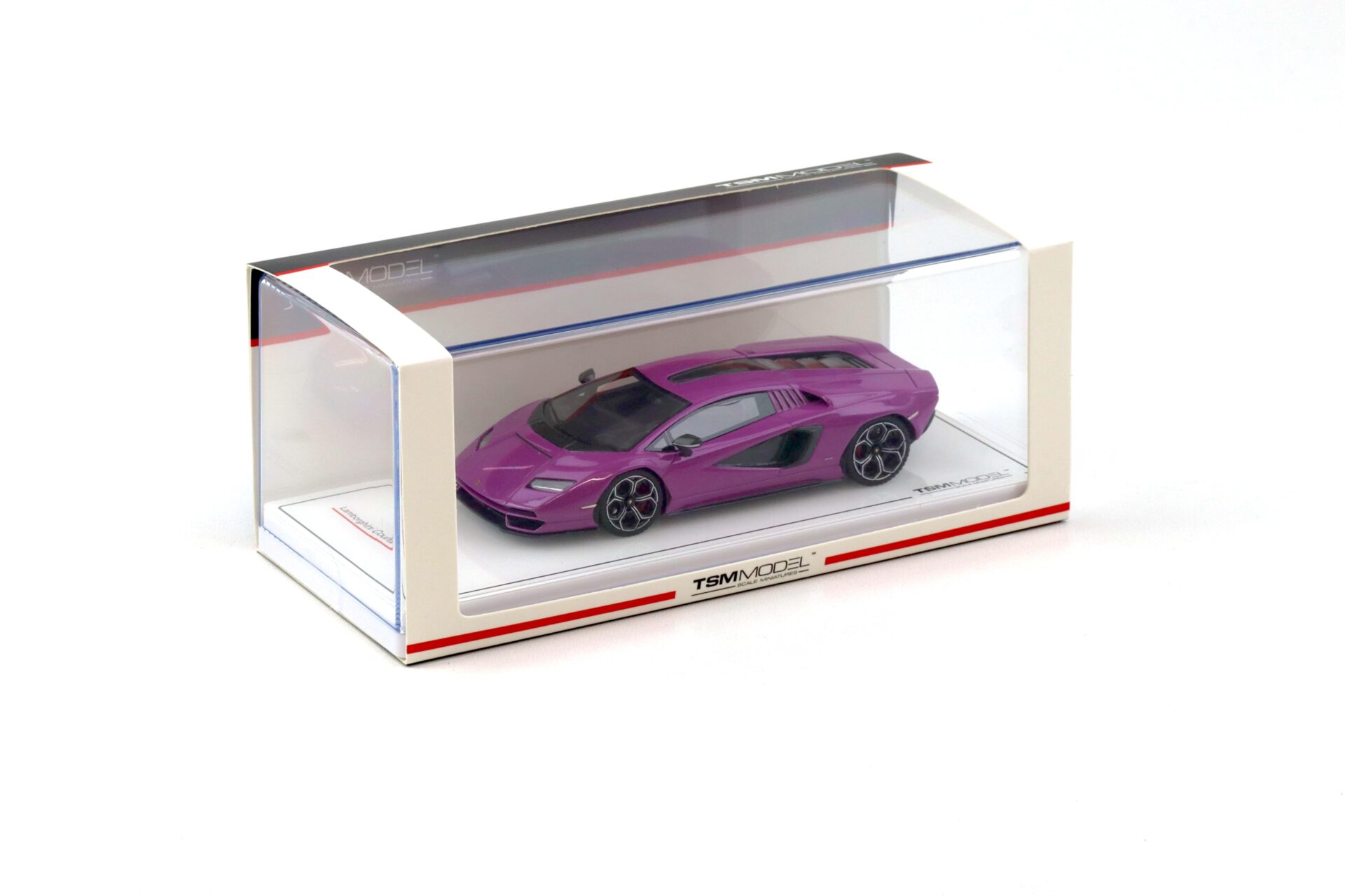 1:43 TSM Model Lamborghini Countach LPI800-4 viola 30th 2023 TSM430854