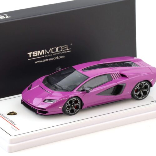 1:43 TSM Model Lamborghini Countach LPI800-4 viola 30th 2023 TSM430854