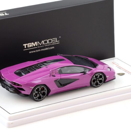 1:43 TSM Model Lamborghini Countach LPI800-4 viola 30th 2023 TSM430854