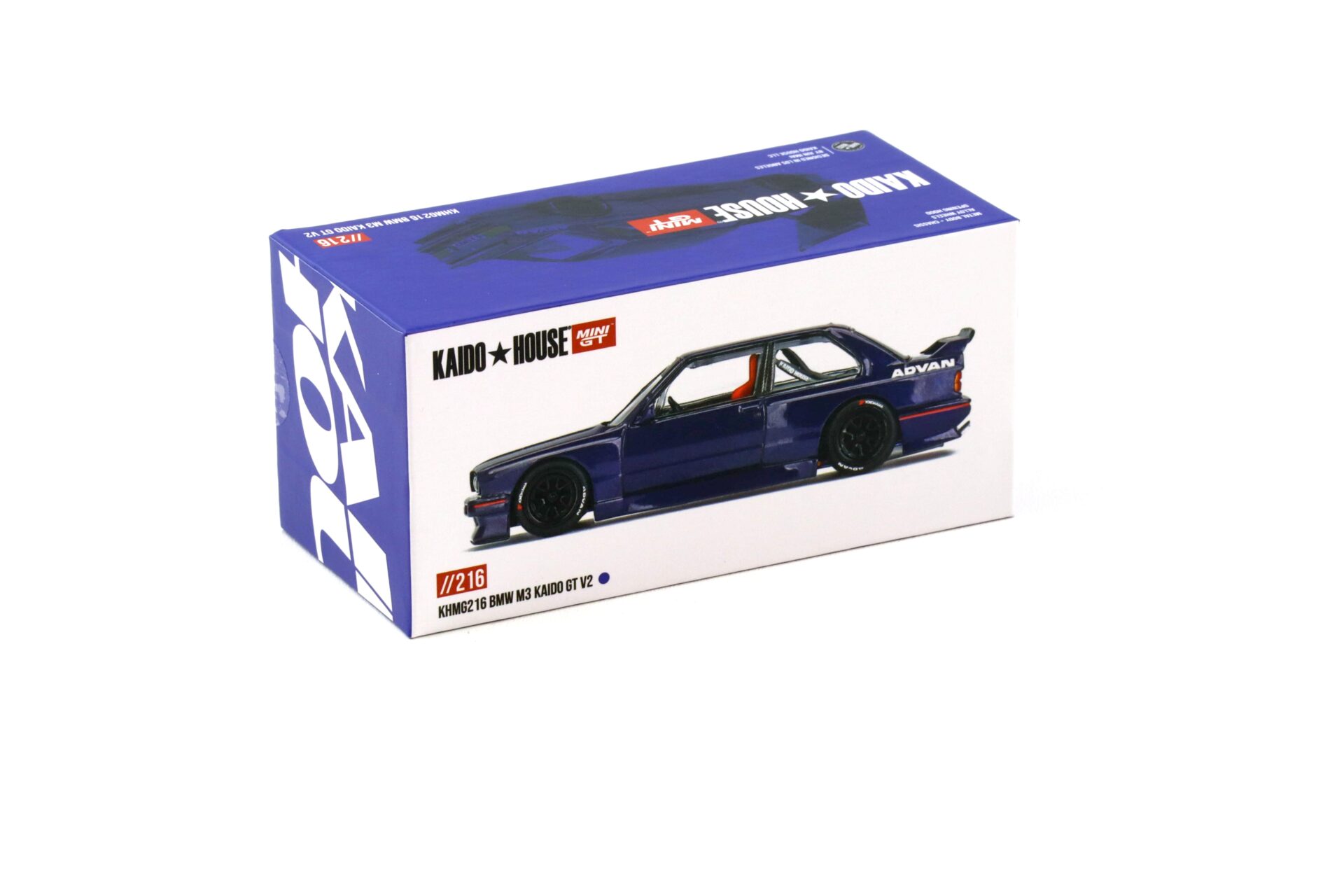 1:64 TSM Mini GT Kaido House BMW M3 E30 Kaido GT V2 Midnight purple 1989