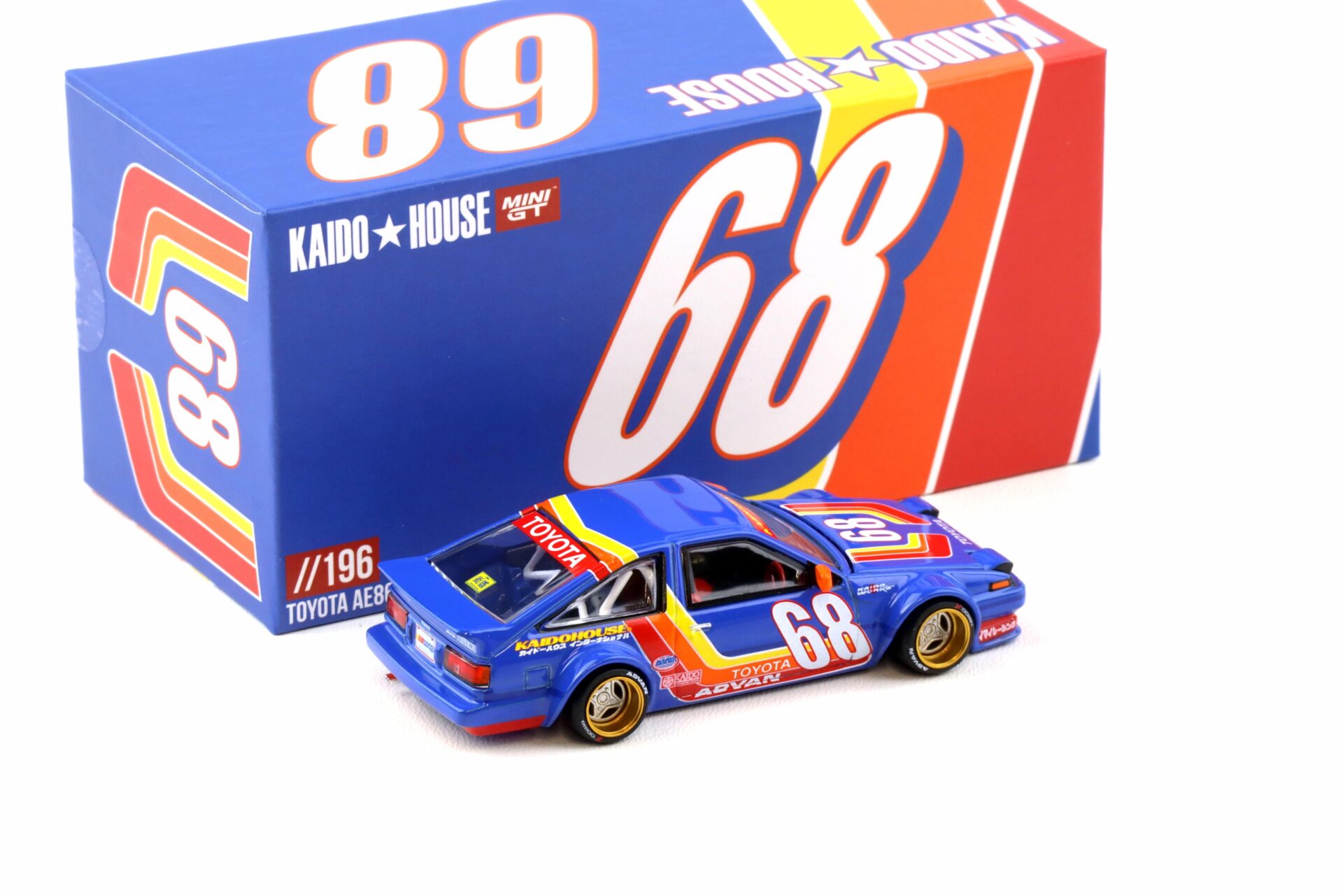 1:64 TSM Mini GT Kaido House Toyota AE86 Sprinter Trueno Kaido Racing V1