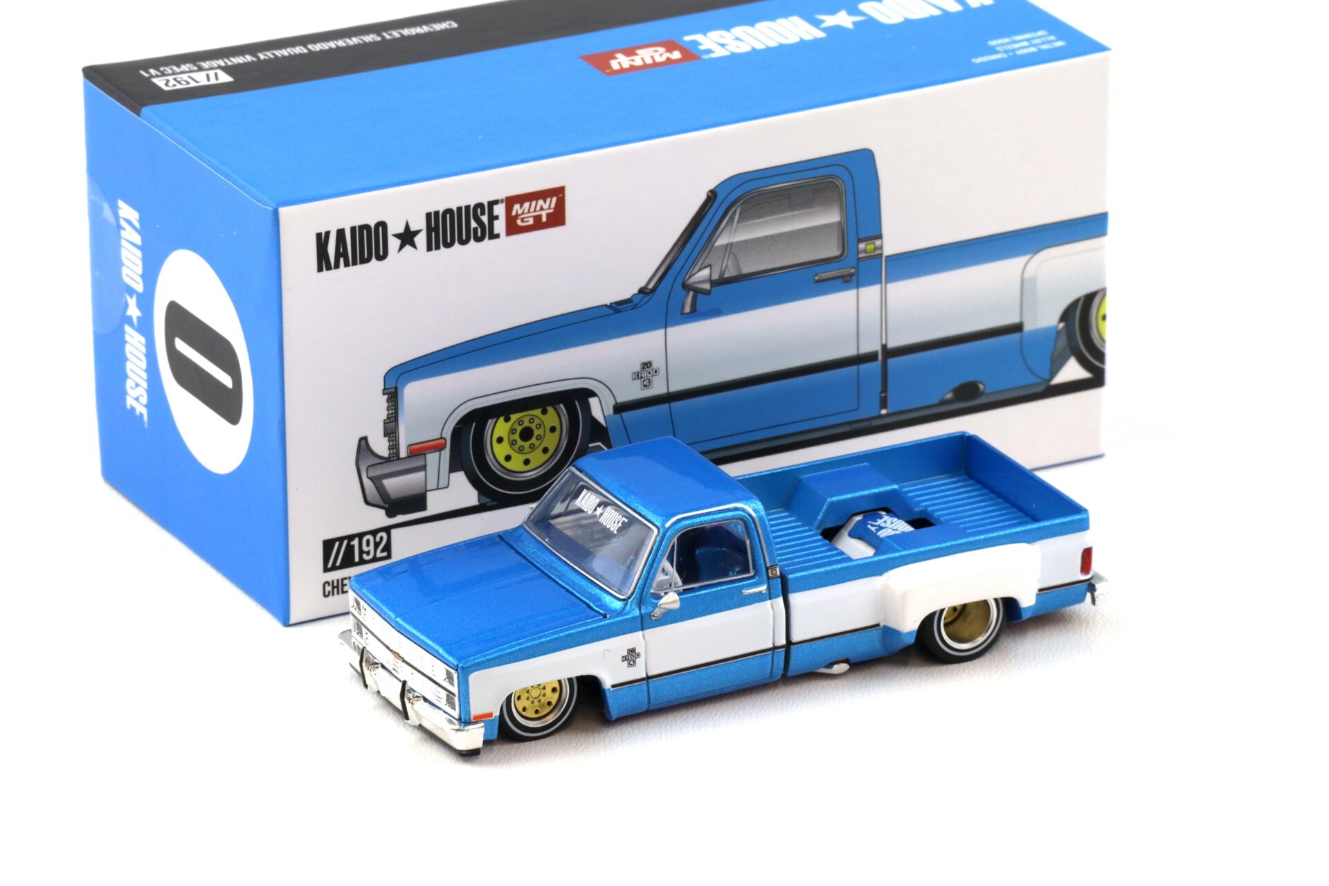 1:64 TSM Mini GT Kaido House Chevrolet Silverado Dually Vintage Spec V1
