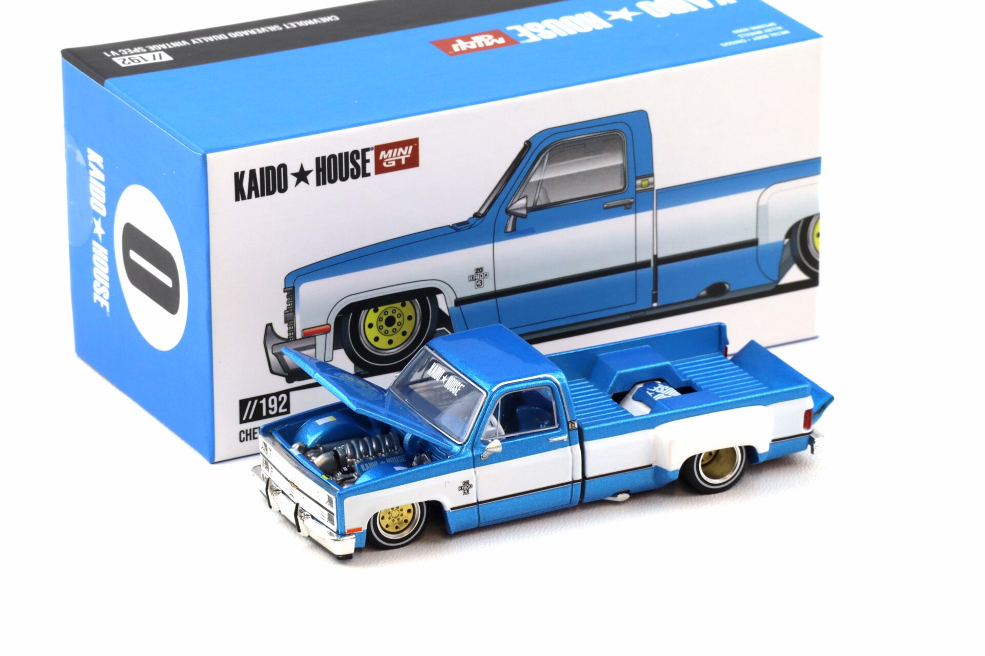 1:64 TSM Mini GT Kaido House Chevrolet Silverado Dually Vintage Spec V1