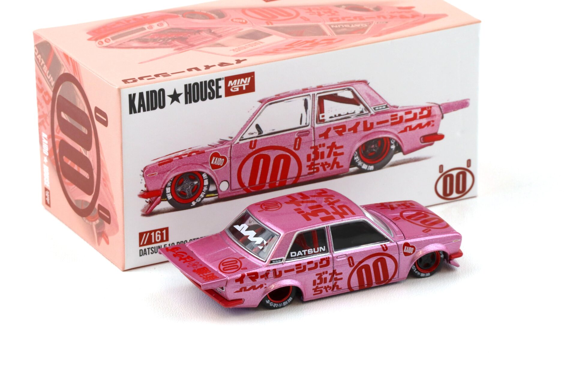 1:64 TSM Mini GT Kaido House Datsun 510 pro Street Buta V1 pink