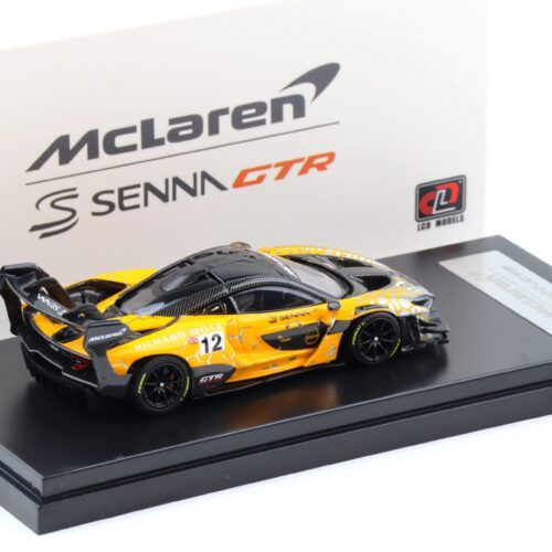 1:64 LCD Models McLaren Senna GTR 2021 Electroplating Orange #12 - LCD64024-OR