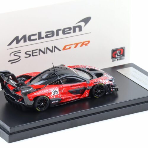 1:64 LCD Models McLaren Senna GTR 2021 Electroplating red #36 - LCD64024-RE
