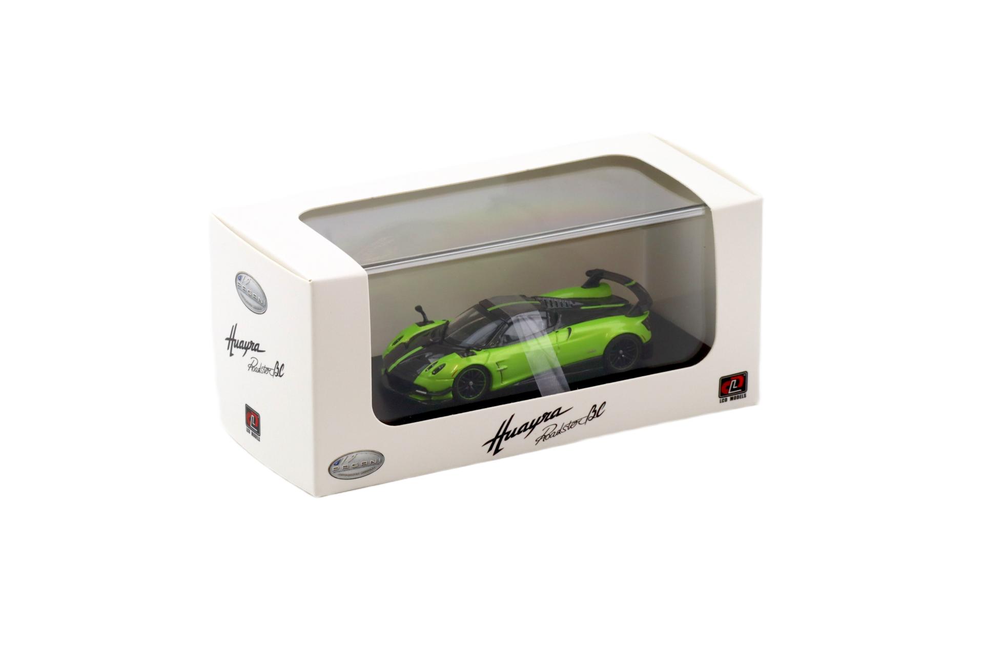 1:64 LCD Models Pagani Huayra Roadster BC green metallic LCD64011-GR