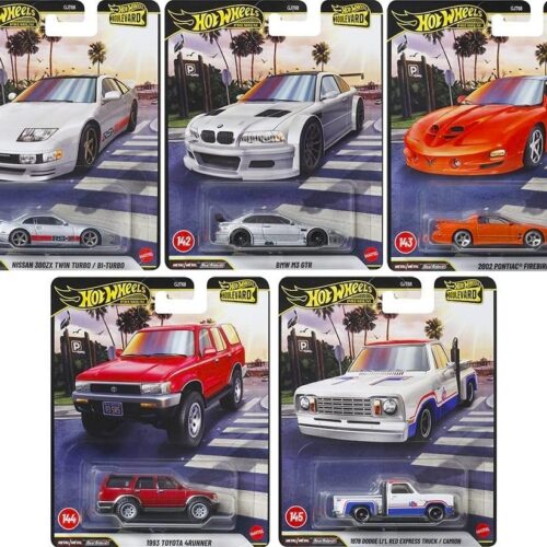 1:64 Hot Wheels Boulevard Series 2026 Car Culture Premium Pack 5 pcs. 978F BMW, Toyota