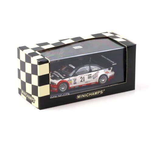1:43 Minichamps BMW M3 E46 GTR ALMS Daytona 24h 2004 Said/ Auberlen #21
