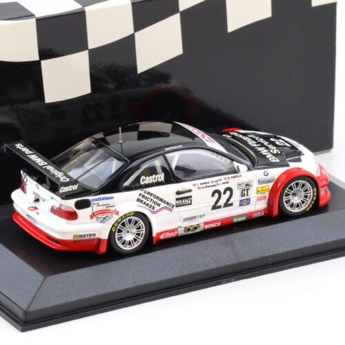 1:43 Minichamps BMW M3 E46 GTR ALMS Daytona 24h 2004 Marks/ Said #22