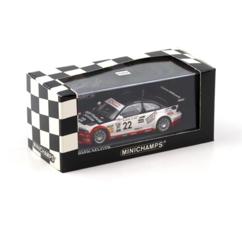 1:43 Minichamps BMW M3 E46 GTR ALMS Daytona 24h 2004 Marks/ Said #22