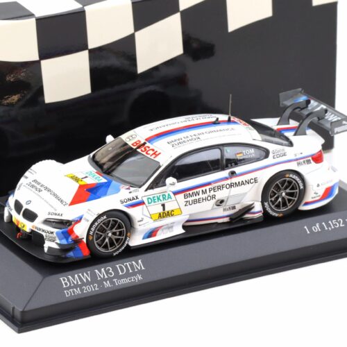 1:43 Minichamps BMW M3 E92 DTM Team RMG Reinhold 2012 M.Tomczyk #1