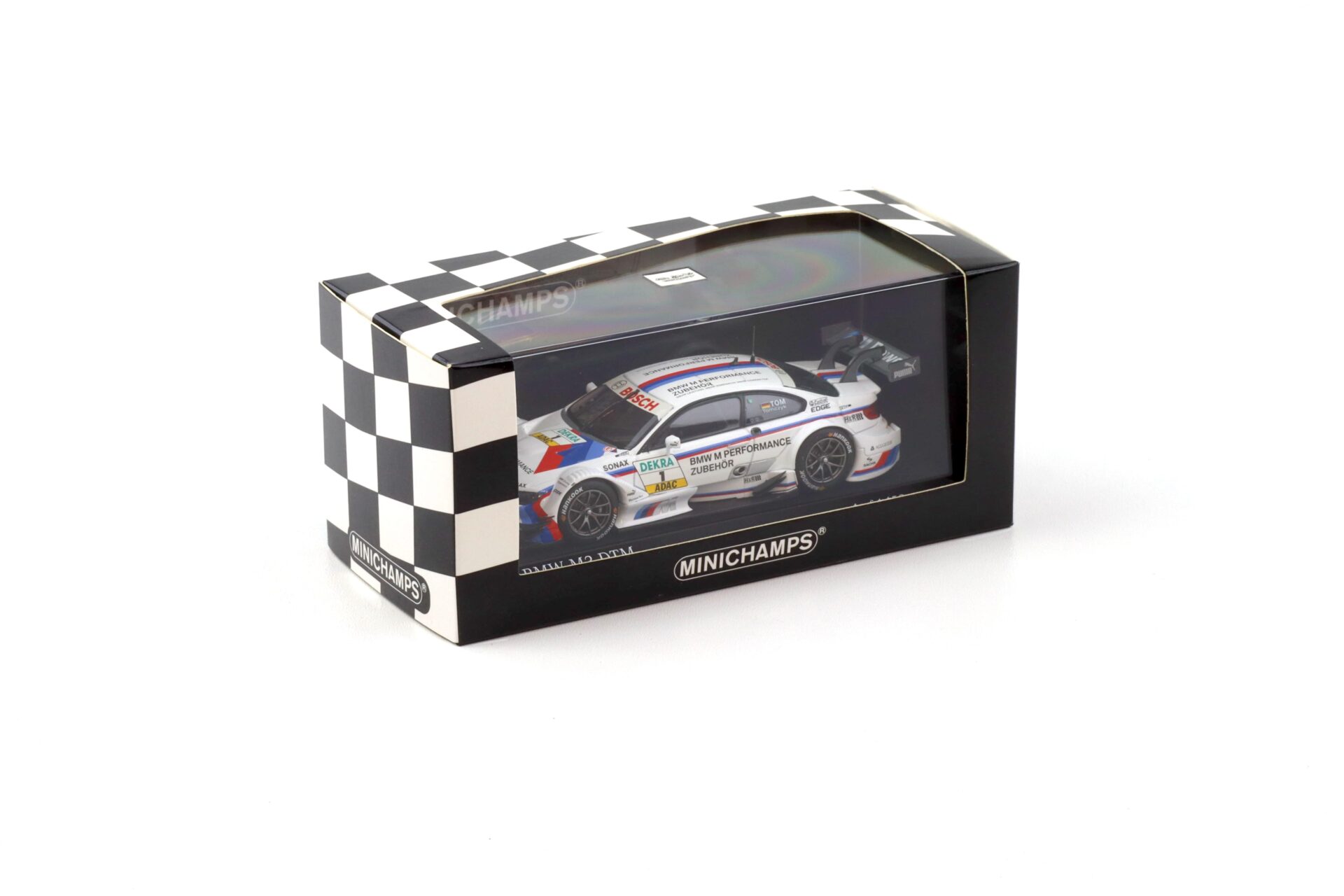1:43 Minichamps BMW M3 E92 DTM Team RMG Reinhold 2012 M.Tomczyk #1