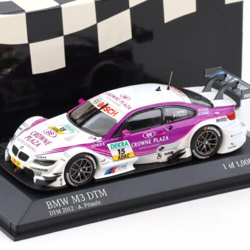 1:43 Minichamps BMW M3 E92 DTM Team RBM Mampaey 2012 A.Priaulx #15