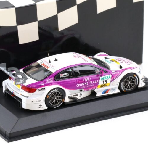 1:43 Minichamps BMW M3 E92 DTM Team RBM Mampaey 2012 A.Priaulx #15