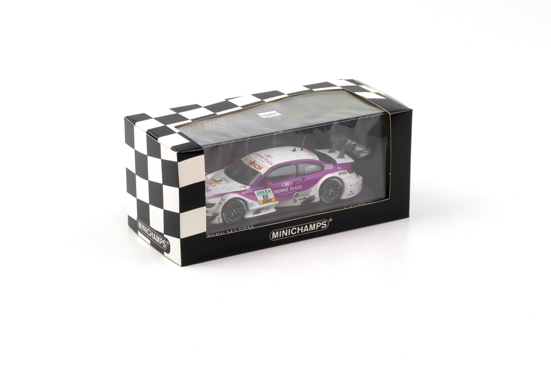 1:43 Minichamps BMW M3 E92 DTM Team RBM Mampaey 2012 A.Priaulx #15