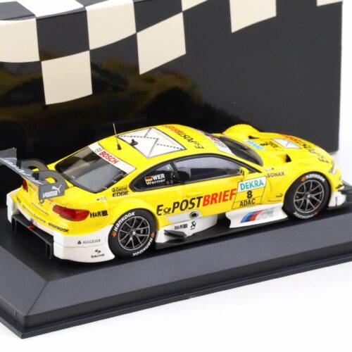 1:43 Minichamps BMW M3 E92 DTM Team Schnitzer 2012 D.Werner #8