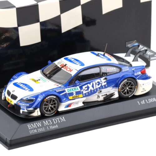 1:43 Minichamps BMW M3 E92 DTM Team RMG Reinhold 2012 J.Hand #2