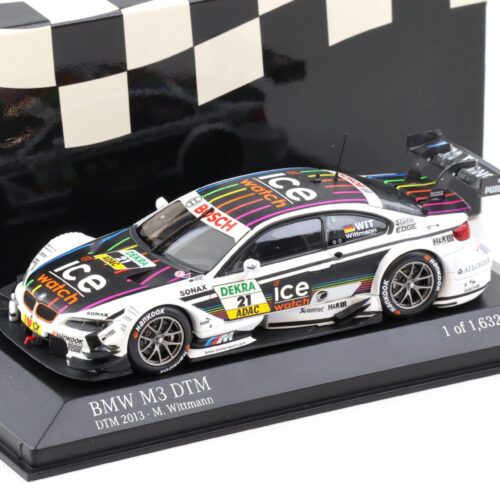 1:43 Minichamps BMW M3 E92 DTM Team MTEK 2013 M.Wittmann #21 ICE Watch