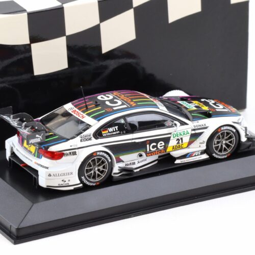 1:43 Minichamps BMW M3 E92 DTM Team MTEK 2013 M.Wittmann #21 ICE Watch