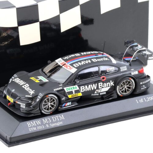 1:43 Minichamps BMW M3 E92 DTM Team Schnitzer 2013 B.Spengler #1