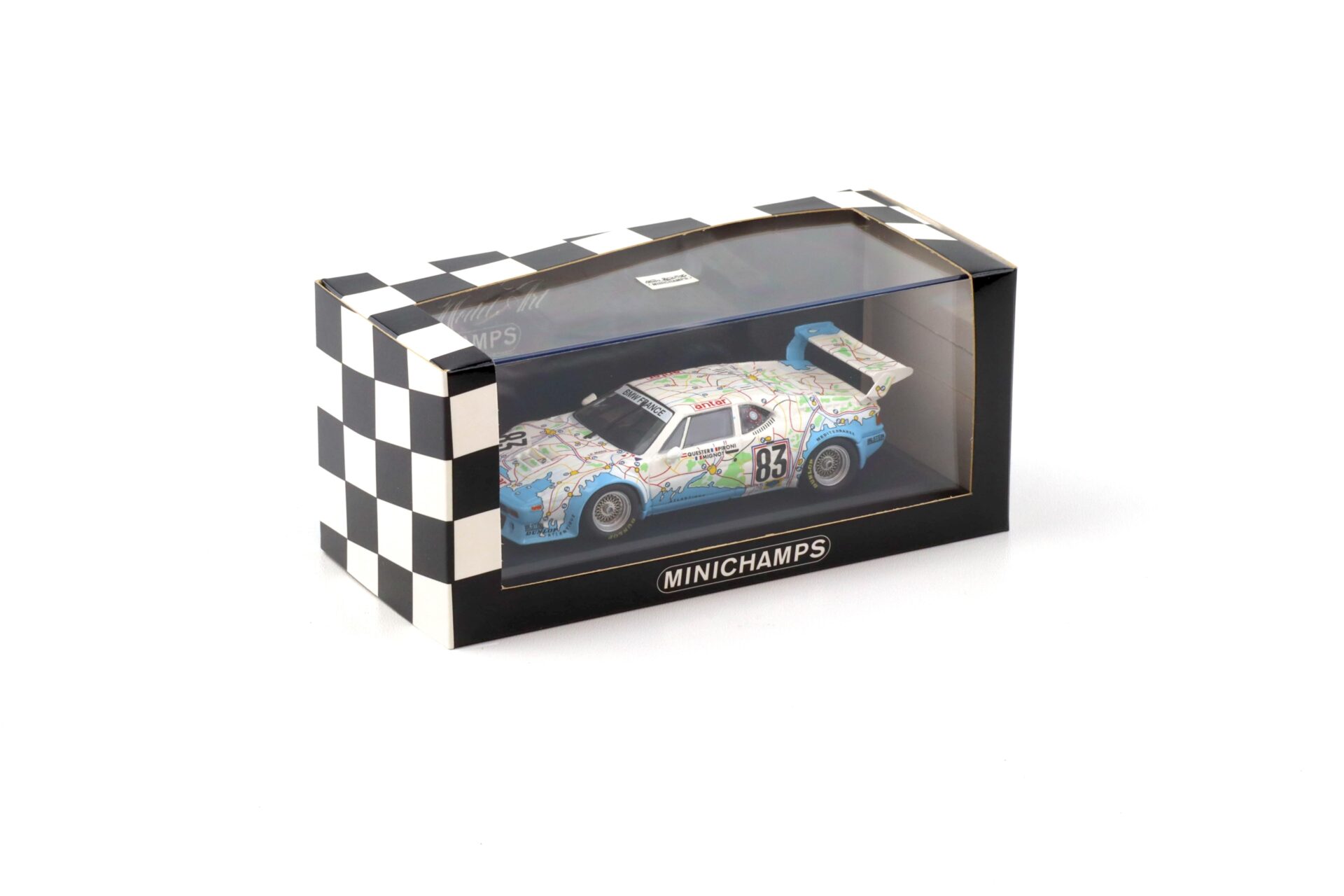 1:43 Minichamps BMW M1 ProCar Le Mans 1980 Pironi/ Quester/ Mignot #83