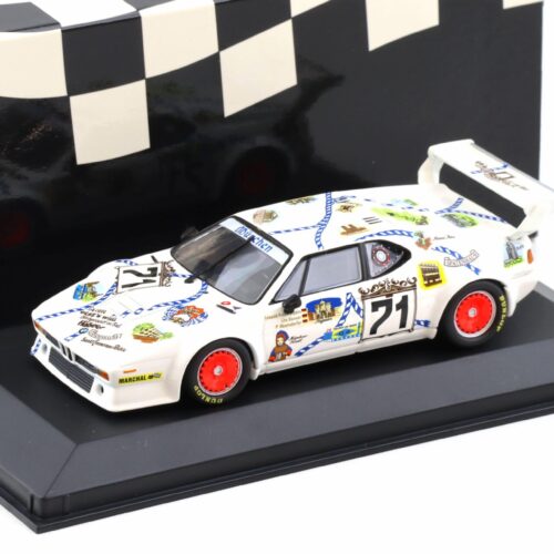 1:43 Minichamps BMW M1 ProCar Le Mans 1981 Danner/ v.Bayern/ Oberndorfer #71