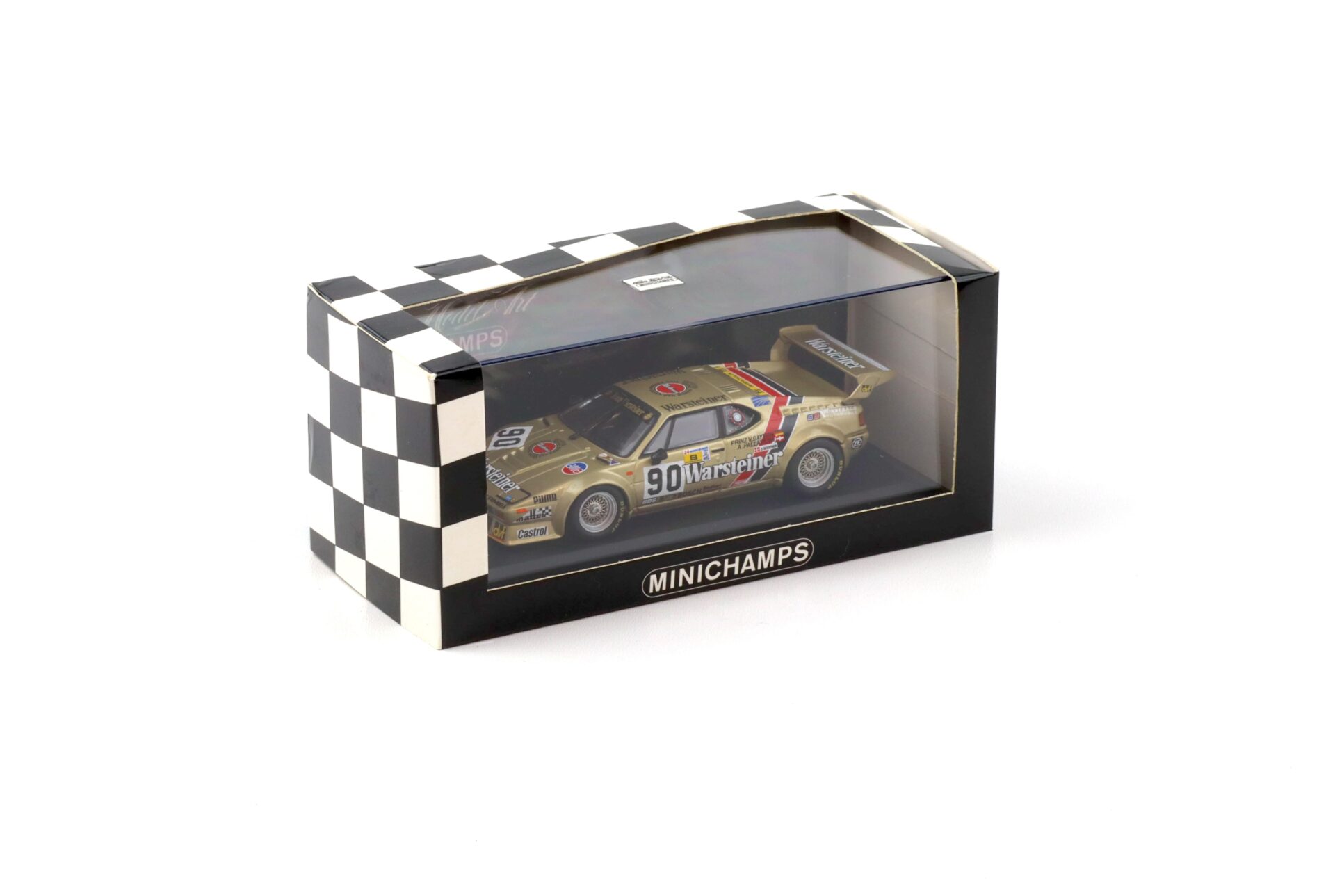 1:43 Minichamps BMW M1 ProCar Le Mans 1983 Warsteiner #90 Winkelhock