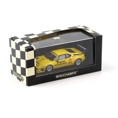 1:43 Minichamps BMW M1 ProCar M.Winkelhock DRM 1980 Irmen Werbung #25