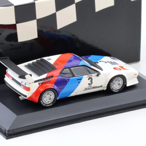 1:43 Minichamps BMW M1 ProCar Workscar D.Pironi #3