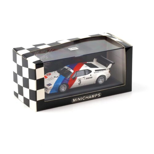 1:43 Minichamps BMW M1 ProCar Workscar D.Pironi #3